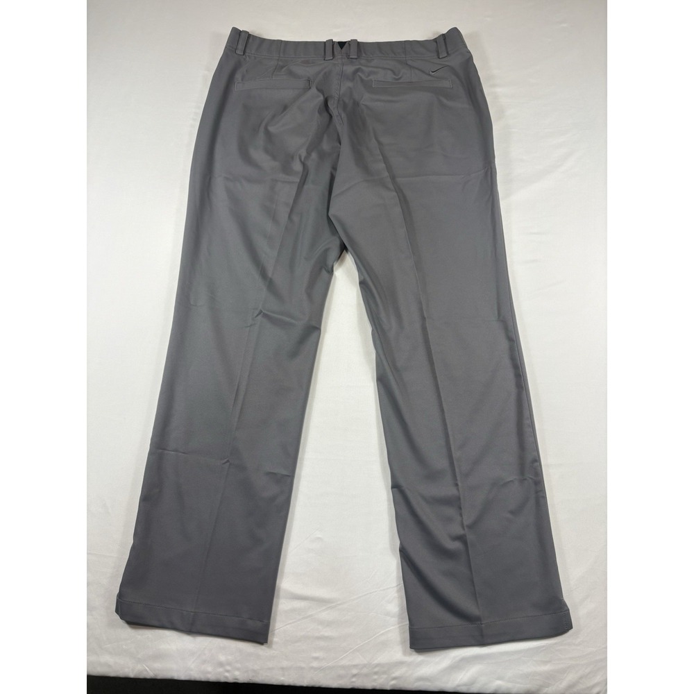 Nike Dri-FIT Mens Golf Pants 36x29.5 Gray Polyester Stretch - Picture 2 of 14